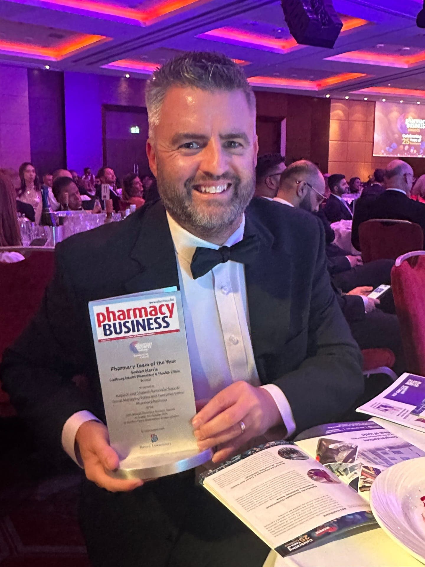 Simon Harris at the Pharmacy Business Awards 2024
